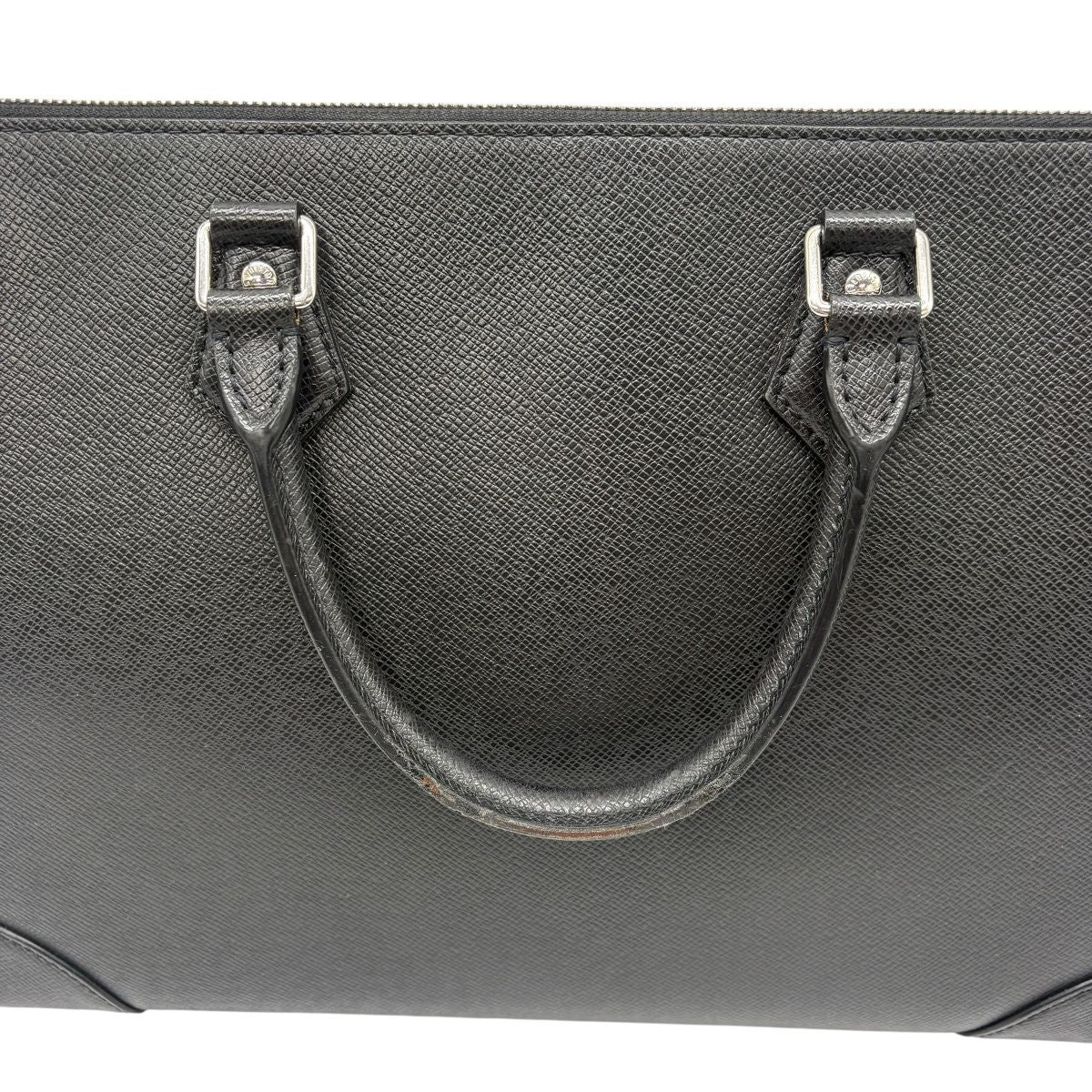 Louis Vuitton Slim Briefcase Taiga M30810 LV Handbag Shoulder Business Bag