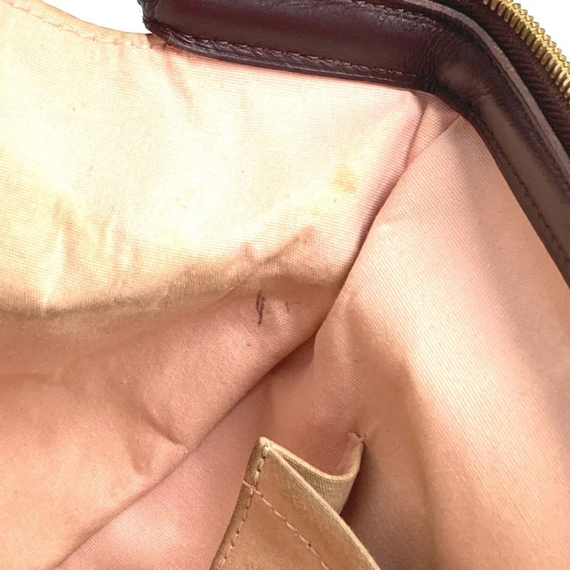 Louis Vuitton Handbag Josephine GM M92311 Monogram Mini Canvas Three's Red