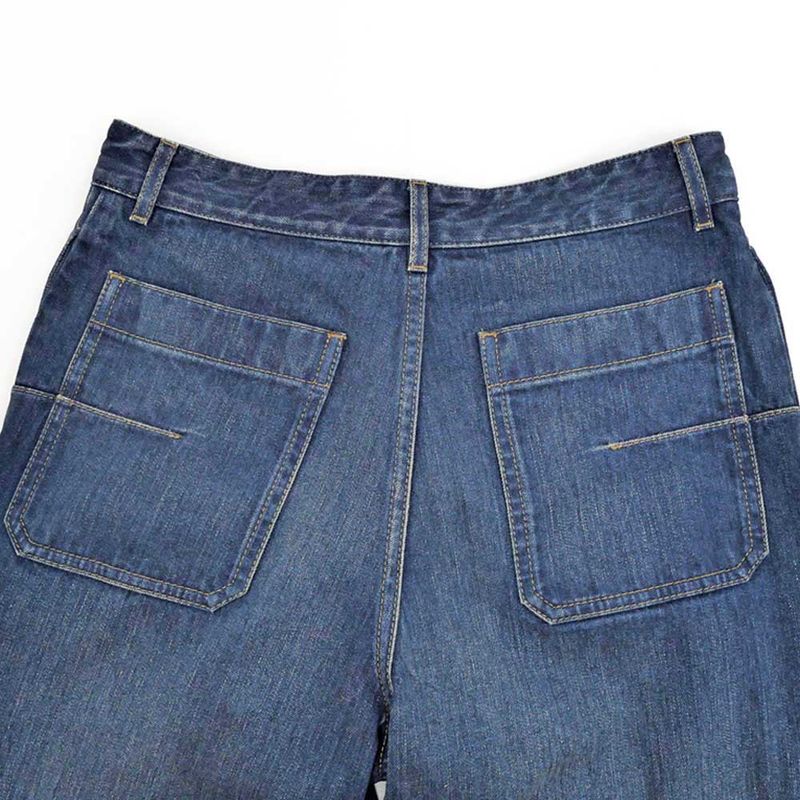 Dior Denim Wide Pants 522p55a3073 Blue Size 34 Women's Clothing