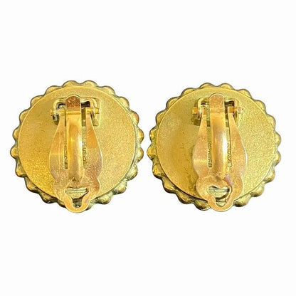 Chanel 95P Matelasse Coco Mark Branded Accessories Earrings Ladies