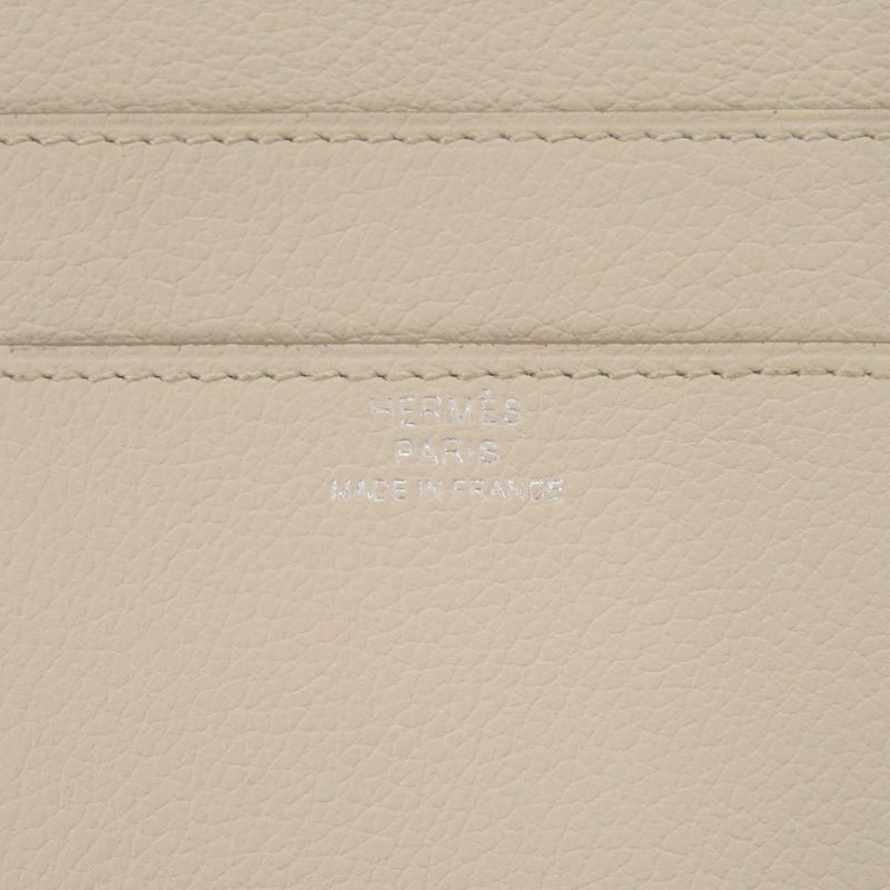 Hermes RMS Tutanman Evercolor Nata Silver Hardware Engraved W (2024) Long