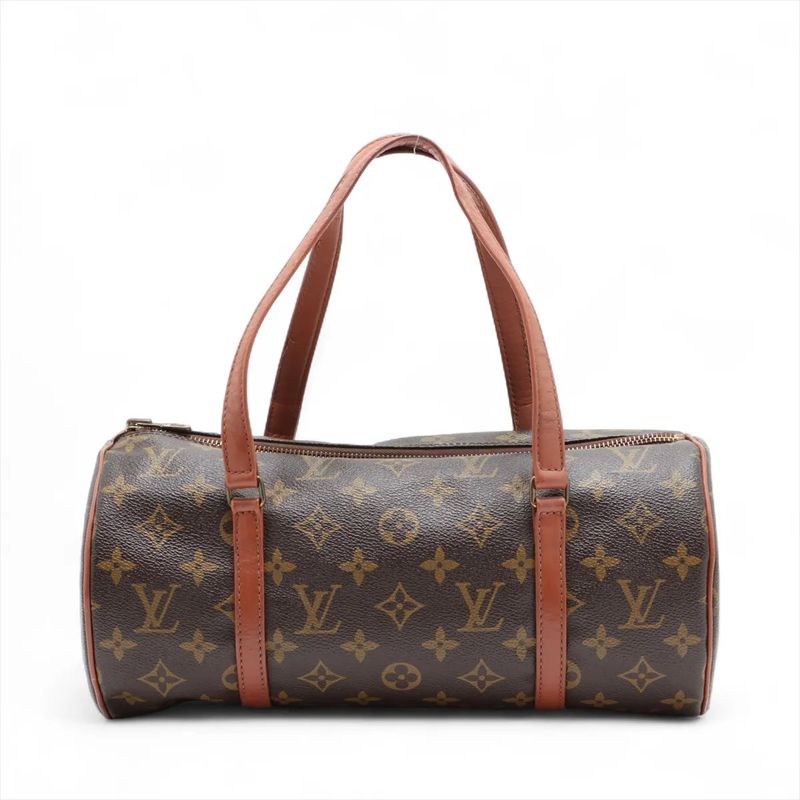 Louis Vuitton Monogram Papillon 30 With Pouch M51365 Leather Handbag Mini