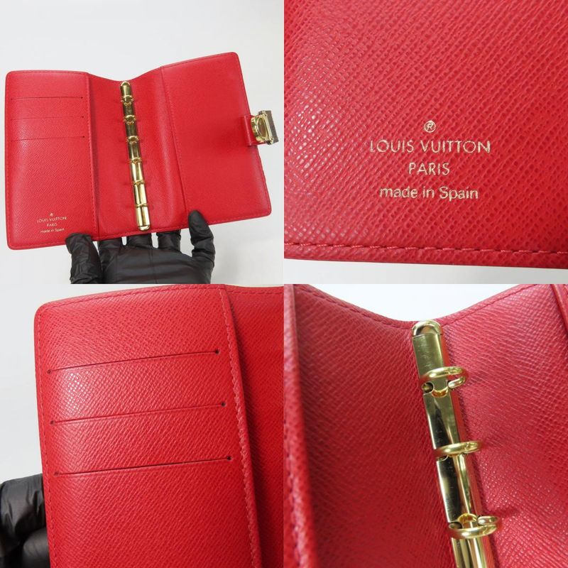 Louis Vuitton Notebook Cabas - Agenda Koala PM R21011 Damier Ebène Brown System