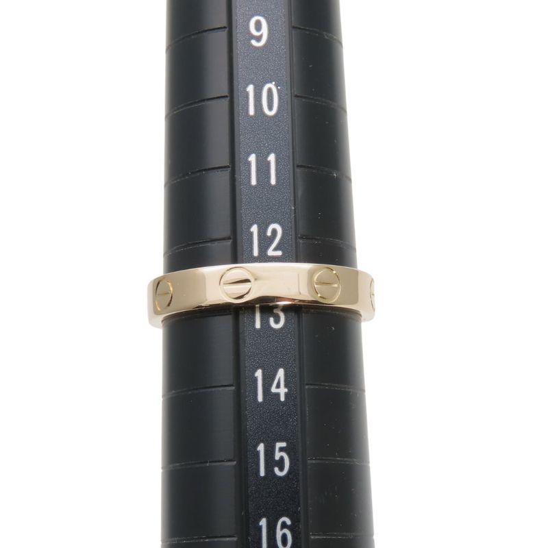 Cartier Ring - Mini Love Ring 53 18K Pink Gold Approx 3.6g Pink Gold Jewelry
