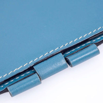 Hermes Agenda PM Blue Jean Swift Notebook Cabas - J Engraved