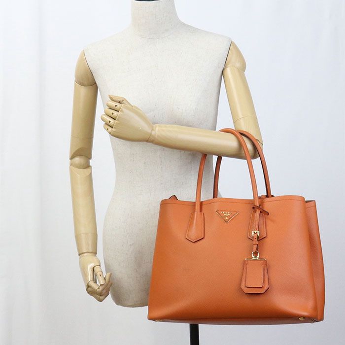 Prada 2WAY Saffiano Leather Pr85885 Tote Bag Leather 2WAY Tote Bag Ladies