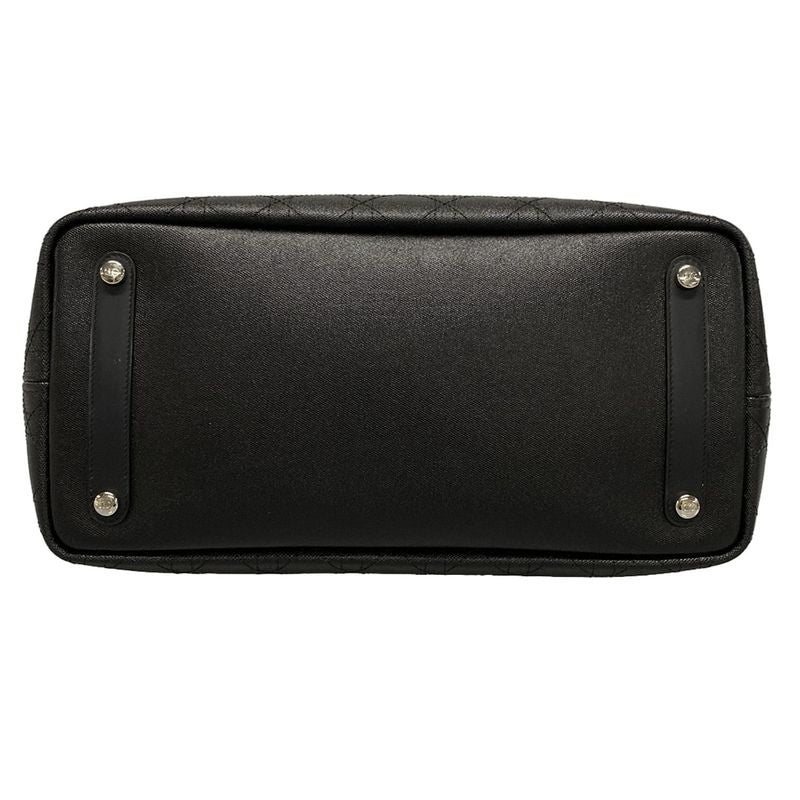 Dior/christian Dior Tote Bag Panarea Black Logo Charm None Leather