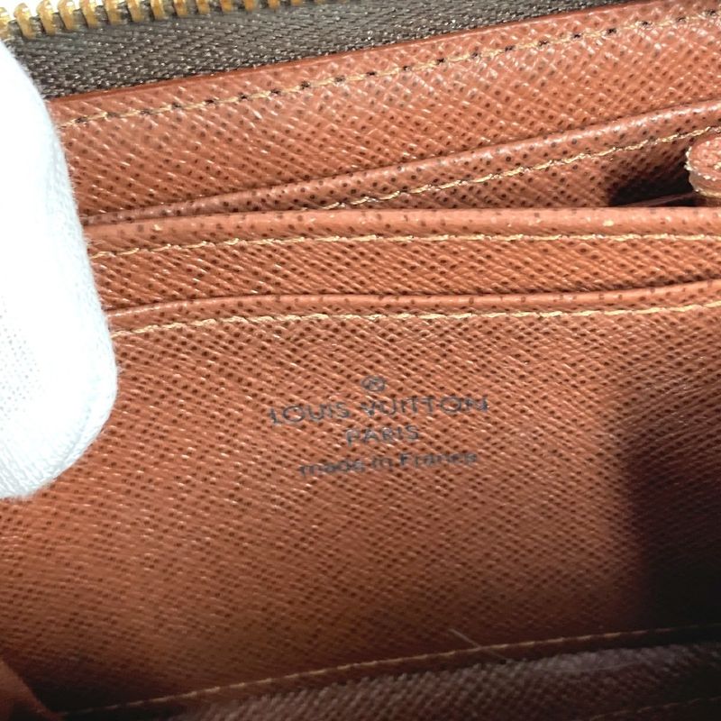 Louis Vuitton Coin Case Zippy Coin Purse M60067 Monogram Canvas Brown