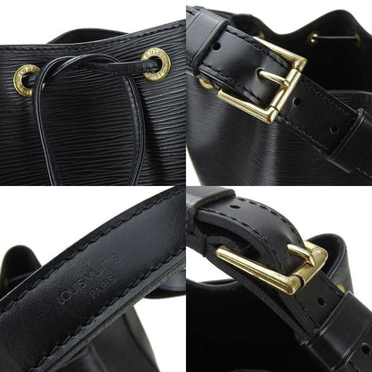 Louis Vuitton Shoulder Bag Noe M59002 Epi Leather Noir Black Gold Hardware