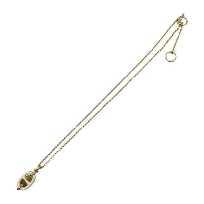 Hermes Necklace Pendant Mini Maillon PM H100053fed3 Cles Beige Gold Hardware