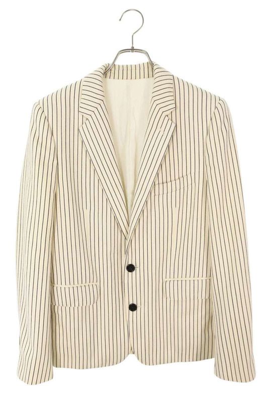 Celine 2v376881c Striped 2B Tailored Jacket Men's 46
