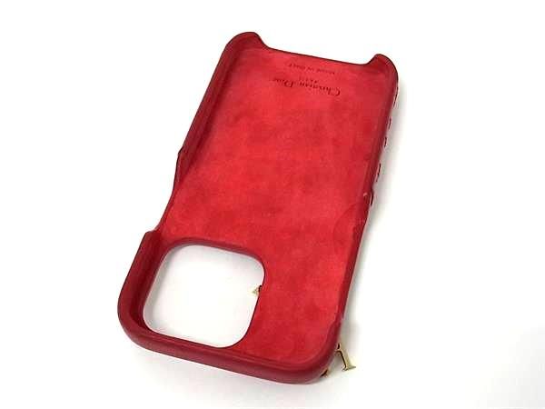 Christian Dior Christian Dior Lady Dior Cannage Leather Iphone 15pro Compatible