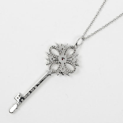 Tiffany & Co Victoria Key Medium Pt950platinum X Diamonds X Rubies Ladies 6.67g