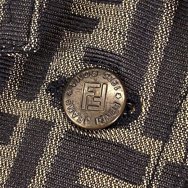 Fendi Zucca Pattern Size 40 Vest