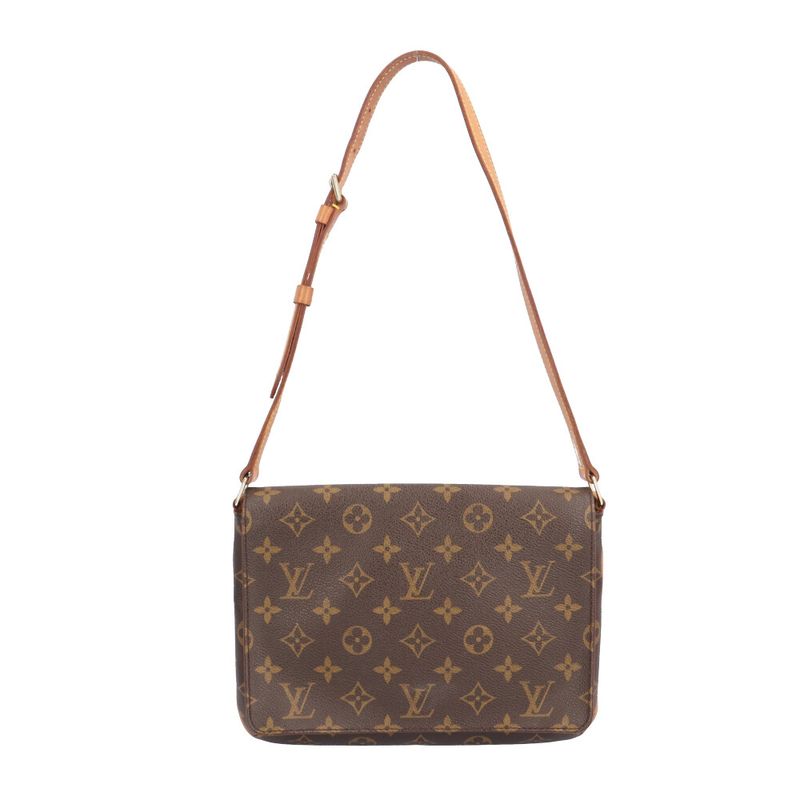 Louis Vuitton Musette Tango Short Monogram Shoulder Bag Monogram Canvas M51257
