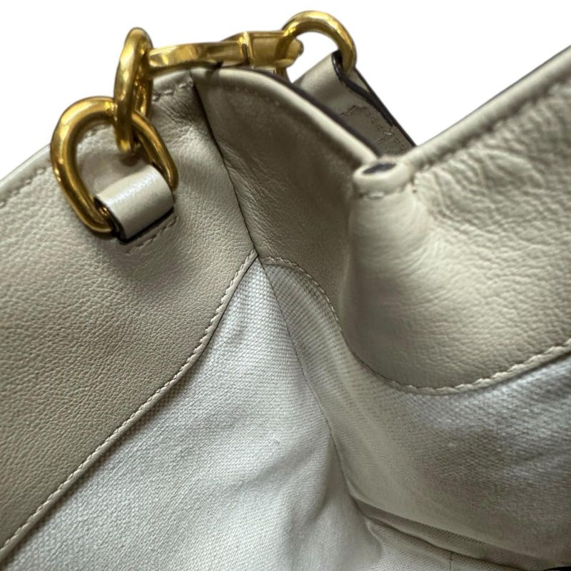 Gucci Diana Small Bamboo Shoulder Bag Leather 660195 Beige Ladies Gucci