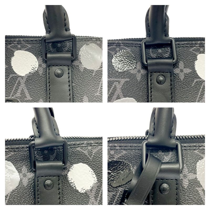 Louis Vuitton M46406 Eclipse × Yayoi Kusama Keepall - Bandoliere 25 395909