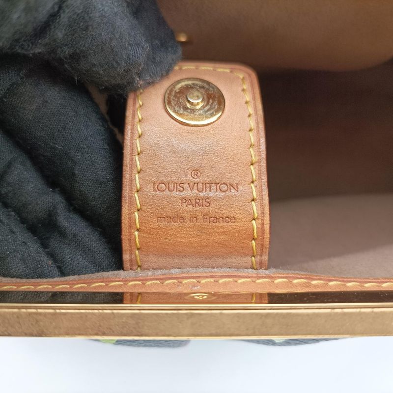 Louis Vuitton Judy PM Noir Black Monogram Multicolor M40258 Th5019