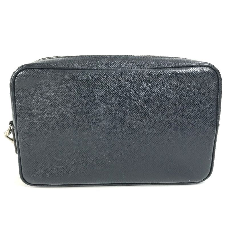 Louis Vuitton Second Bag Pochette Casai M33423 Taiga Leather Blue Marine Navy