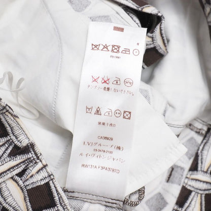Louis Vuitton Pants Size 34 All Over Patterned Straight Stretch Cropped Pants
