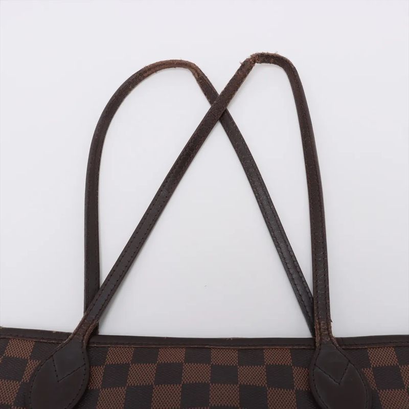 Louis Vuitton Damier Neverfull MM M51105 Leather Tote Bag Shoulder Hand A4