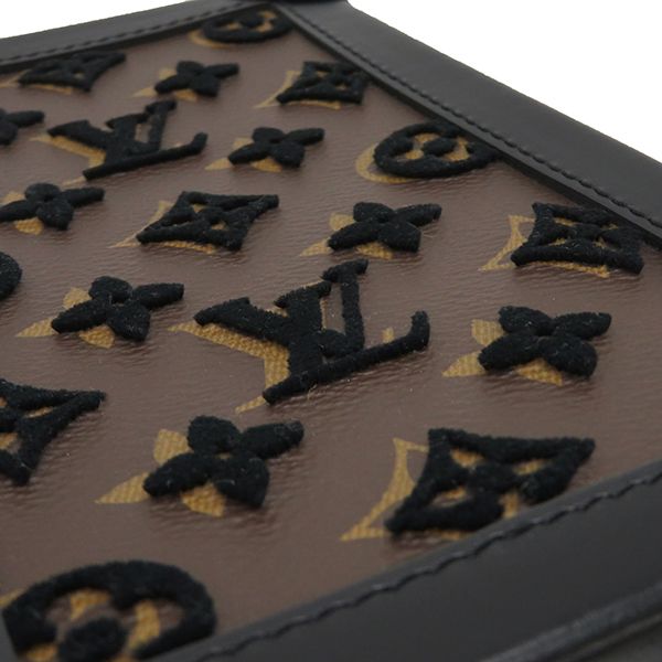 Louis Vuitton Shoulder Bag Taffetage Vertical Soft Trunk Monogram Canvas