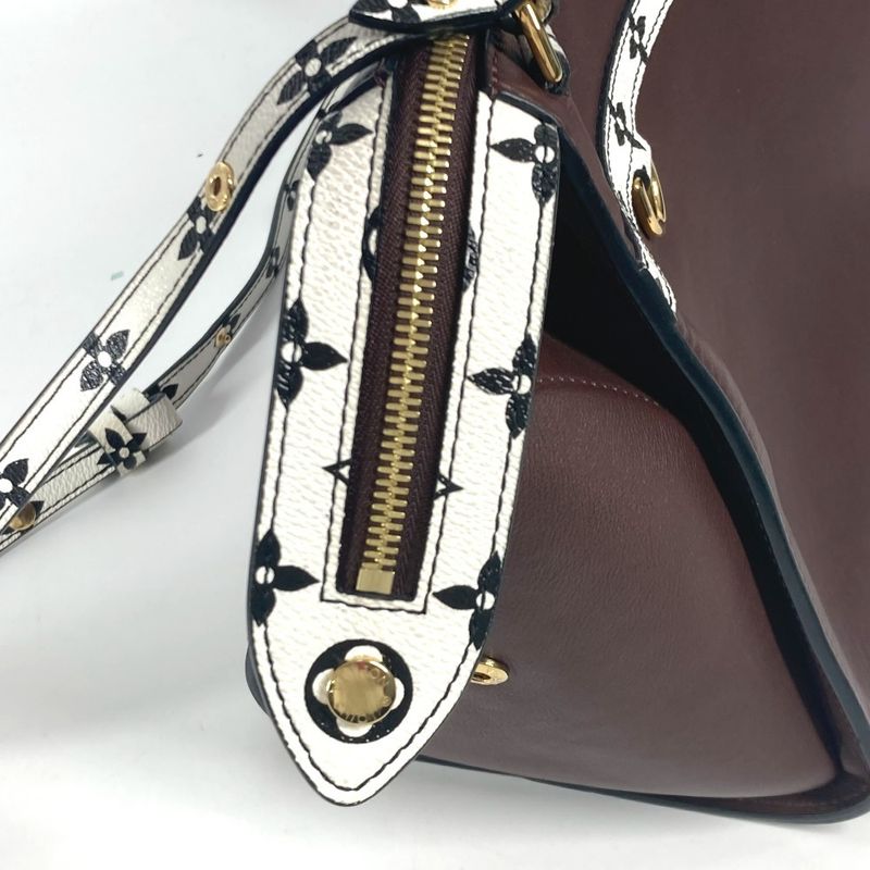 Louis Vuitton Shoulder Bag Speedy Amazon MM M42201 Leather Brown