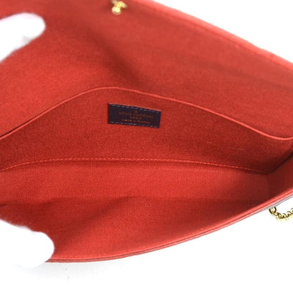 Louis Vuitton Chain Wallet Crossbody Shoulder Bag Monogram Empreinte Pochette