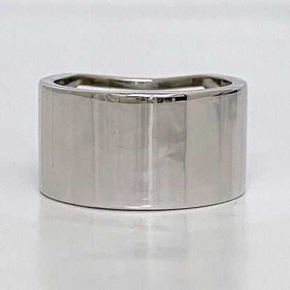 Gucci Logo Ring Ec21087 Silver Ring Size 19