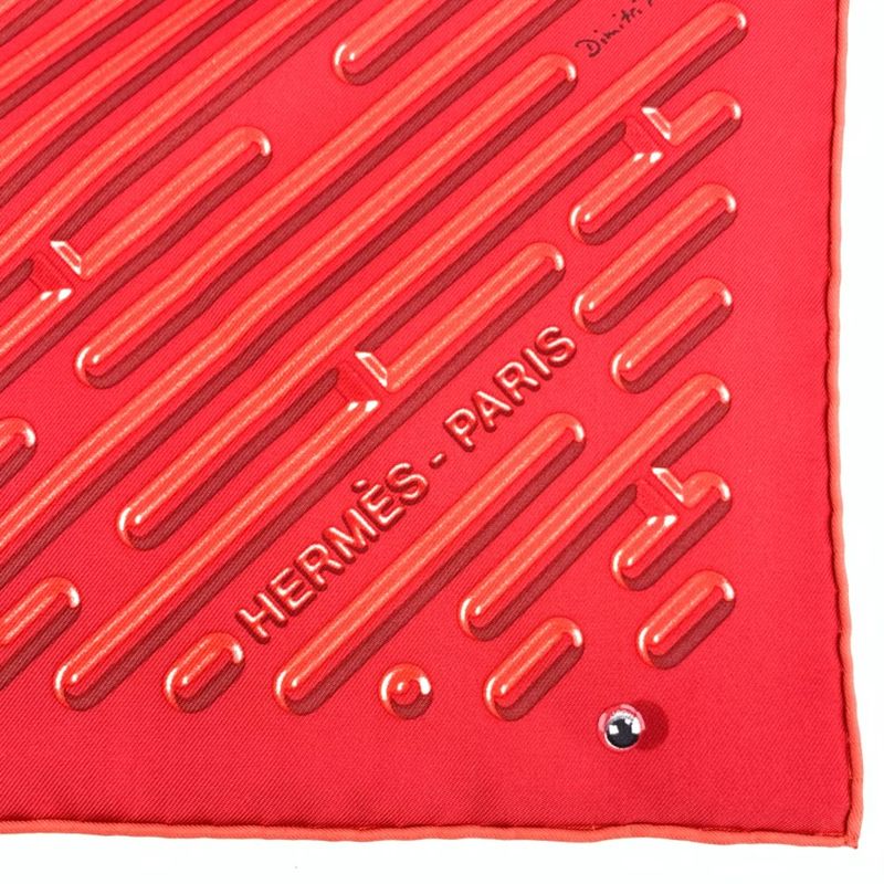 Hermes Silk Scarf Carre 90 Parcours D'H Labyrinth