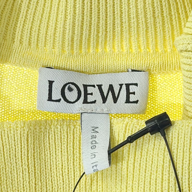 Loewe 22ss Bell Sleeve Heine Cles Yeon Knit Sweater S540y14kaa Yellow S