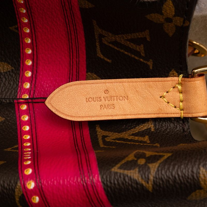 Louis Vuitton Monogram Neo-noé Summer Trunk M40649 Brown Multicolor PVC Leather