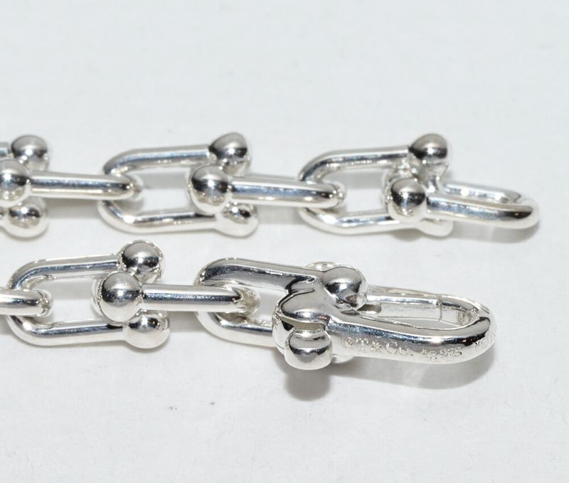 Tiffany & Co Bracelet SV Hardware Micro Link Bracelet Medium