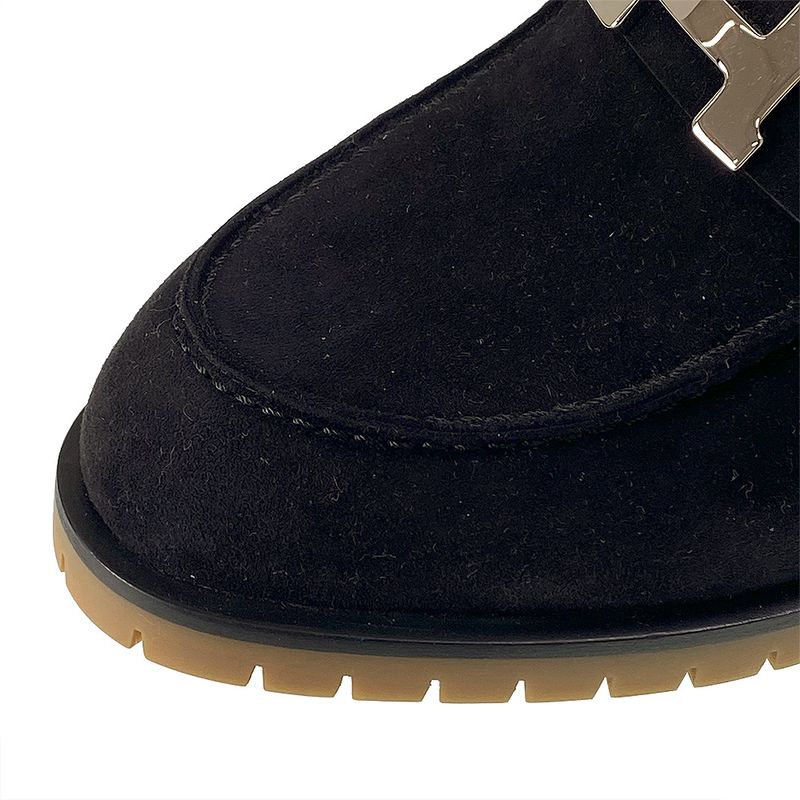 Hermes Boa Mules Flore