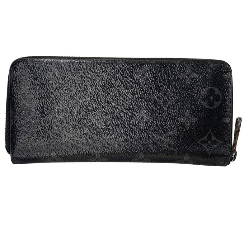 3327 Louis Vuitton Monogram Eclipse Zippy Wallet Vertical Long Wallet M62295