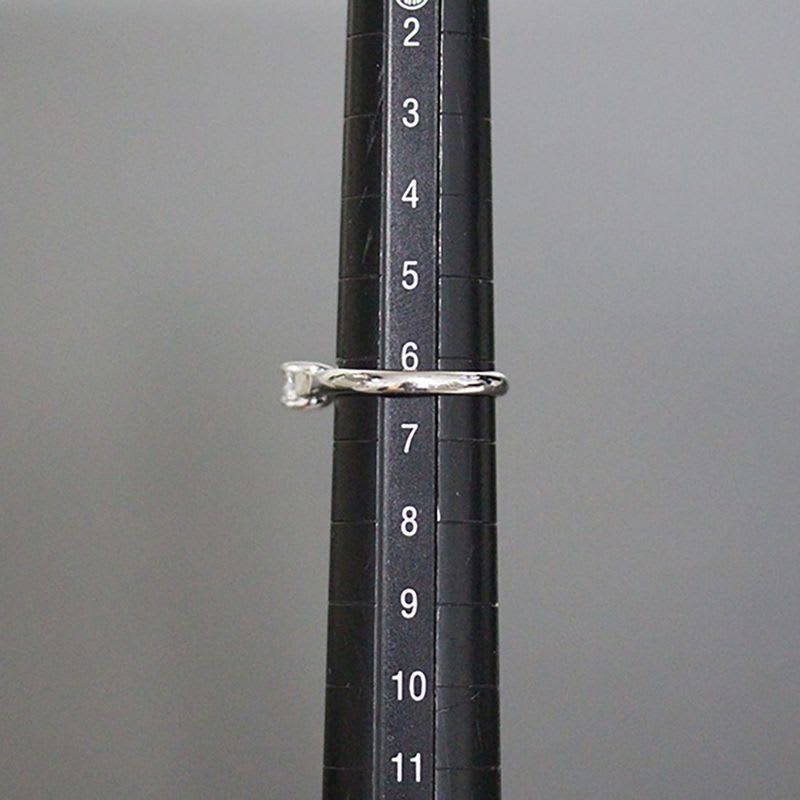 Tiffany & Co Lucida Diamond 0.26 CT Ring Pt950 Appraisal Box No 6 E0959