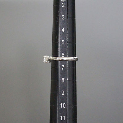 Tiffany & Co Lucida Diamond 0.26 CT Ring Pt950 Appraisal Box No 6 E0959
