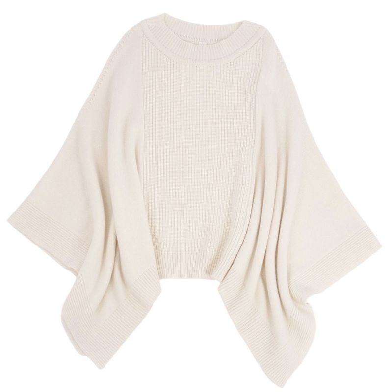 Hermes 23SS Knit Poncho Cape Cashmere Co