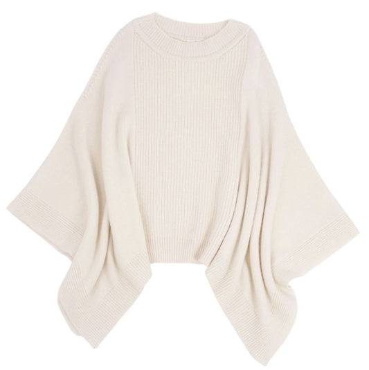 Hermes 23SS Knit Poncho Cape Cashmere Co