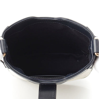Gucci Canvas And Leather Original GG Mini Bucket Shoulder Bag 782919 Navy