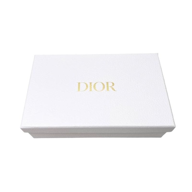 Christian Dior Chain Heart Pouch S5097unid 43-Ma-0293 Calfskin Pink Gold