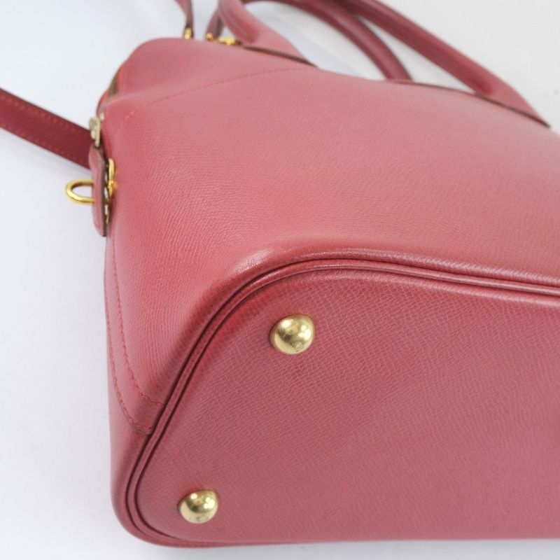 Hermes Bolide 31 Courchevel Red 0Y Ladies Handbag