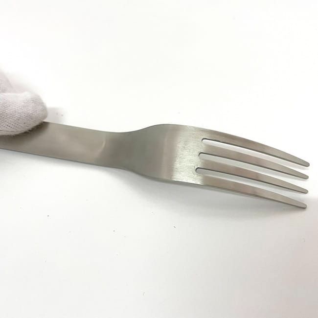 Prada Cutlery Set Silver Black Bloom 2up004 Unused Excellent Condition