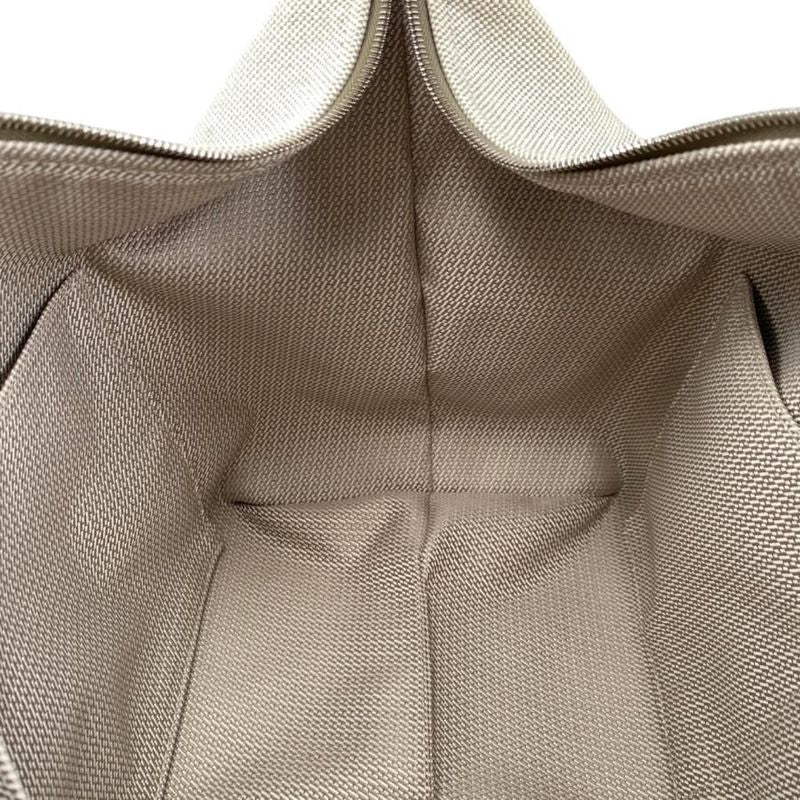 Hermes Bath Pouch Bride-a-Black GM Toile Canvas H Logo Zigzag Rouge Ash Red