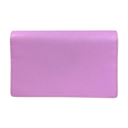 Gucci Crystal Bijoux GG Marmont Shoulder Bag Leather 499782 Pink Ladies Gucci