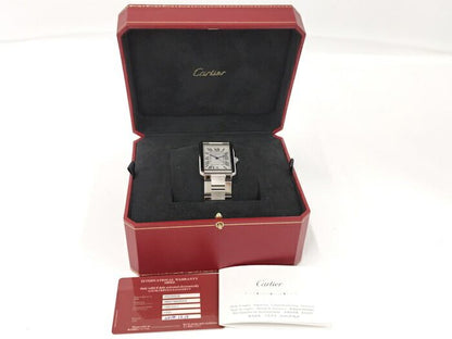 Cartier Tank Solo XL Automatic SS Silver Dial W5200028