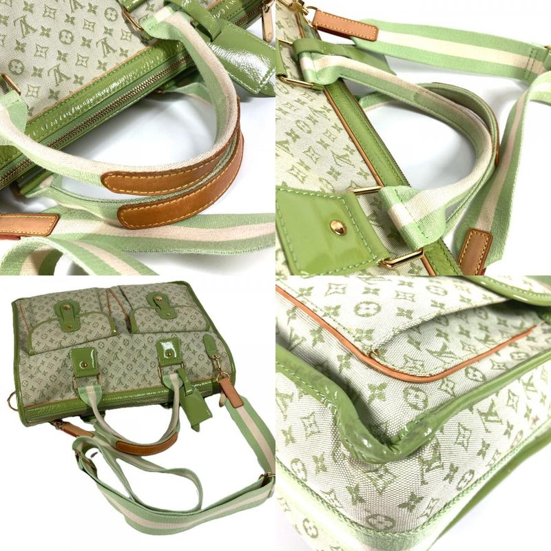 Louis Vuitton Tote Bag Sac Marie Kate 48 M92933 Monogram Mini Canvas Almond