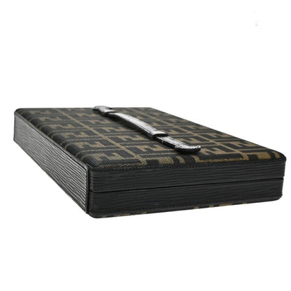 Fendi Handbag Logo Zucca Pattern Clutch Bag 70ka700