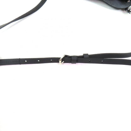 Louis Vuitton M57070 Bella Noir Black Mahina Leather 2way Shoulder Bag With