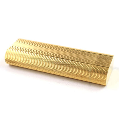 Cartier Wave Pattern Oval Form Roller Type Smoking Toy Gas